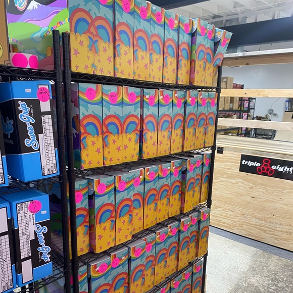 Moxi Rainbow Riders Roller Skates, Pink - Picture 4 of 4